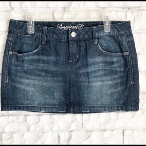 🦅 American Eagle Denim Skirt - Size 10 🦅